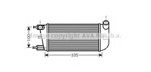 AVA QUALITY COOLING FT4352 Інтеркулер