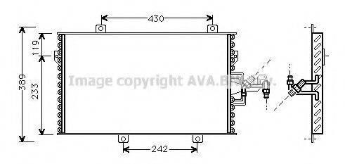 AVA QUALITY COOLING FT5153 Конденсатор, кондиціонер