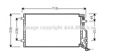 AVA QUALITY COOLING FT5175 Конденсатор, кондиціонер