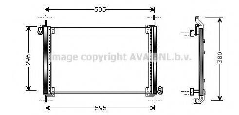 AVA QUALITY COOLING FT5187 Конденсатор, кондиціонер