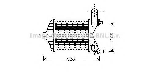 AVA QUALITY COOLING FTA4280 Інтеркулер