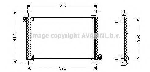 AVA QUALITY COOLING FTA5237 Конденсатор, кондиціонер