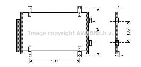 AVA QUALITY COOLING FTA5351D Конденсатор, кондиціонер