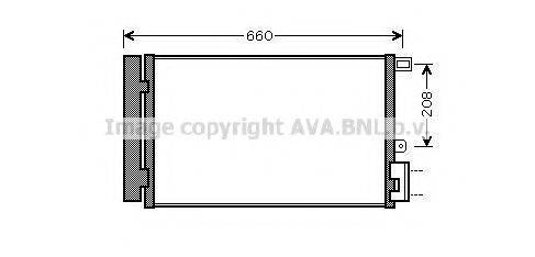 AVA QUALITY COOLING FTA5357D Конденсатор, кондиціонер