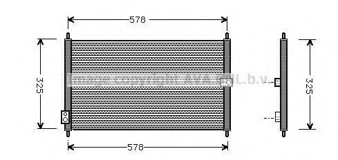 AVA QUALITY COOLING HD5086 Конденсатор, кондиціонер