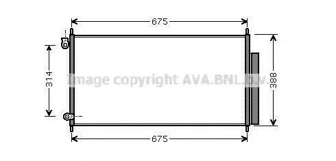 AVA QUALITY COOLING HD5185D Конденсатор, кондиціонер