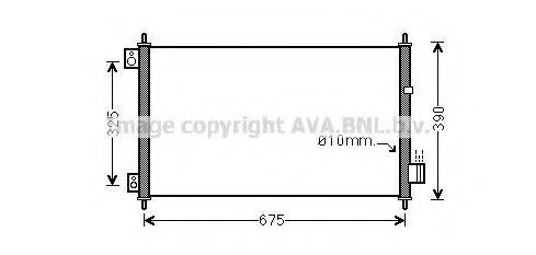 AVA QUALITY COOLING HD5229 Конденсатор, кондиціонер