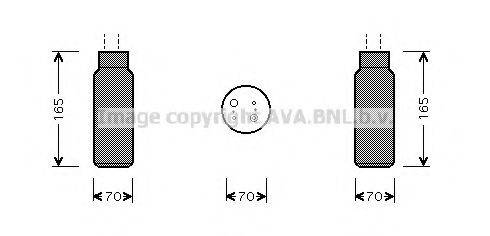 AVA QUALITY COOLING HDD115 Осушувач, кондиціонер