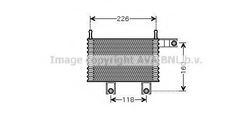 AVA QUALITY COOLING HY3153 Олійний радіатор, автоматична коробка передач