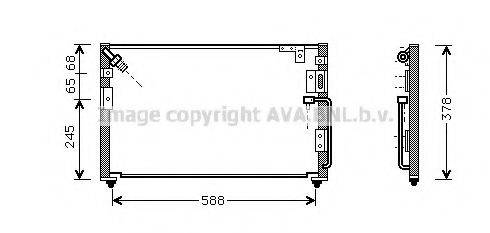 AVA QUALITY COOLING HY5079 Конденсатор, кондиціонер