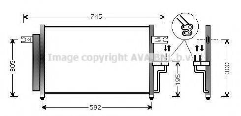 AVA QUALITY COOLING HY5082D Конденсатор, кондиціонер