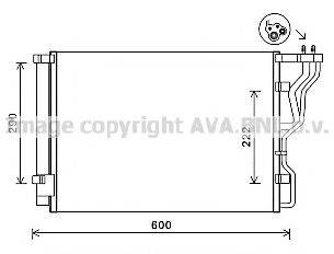 AVA QUALITY COOLING HY5299D Конденсатор, кондиціонер