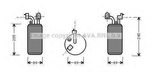 AVA QUALITY COOLING HYD067 Осушувач, кондиціонер