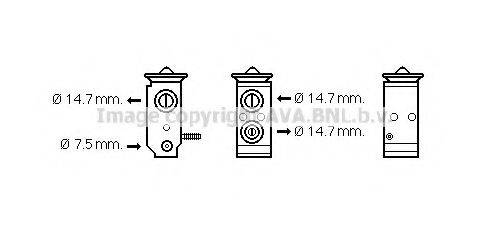 AVA QUALITY COOLING KA1194 Розширювальний клапан, кондиціонер