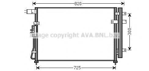 AVA QUALITY COOLING KAA5138D Конденсатор, кондиціонер