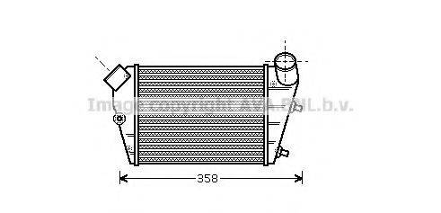 AVA QUALITY COOLING LC4085 Інтеркулер