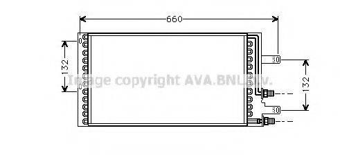 AVA QUALITY COOLING LC5061 Конденсатор, кондиціонер