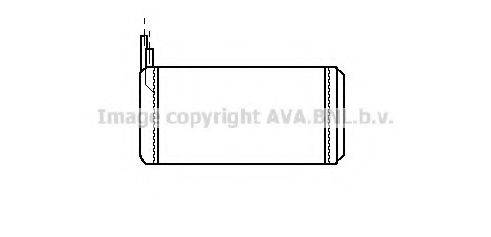 AVA QUALITY COOLING LC6032 Теплообмінник, опалення салону