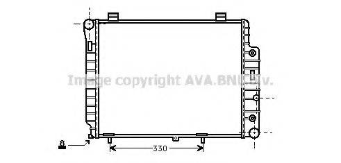 AVA QUALITY COOLING MS2156 Радіатор, охолодження двигуна