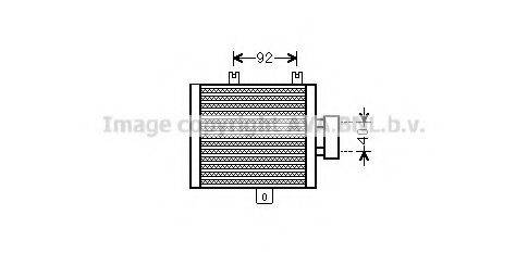 AVA QUALITY COOLING MS3536 масляний радіатор, моторне масло