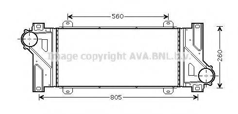 AVA QUALITY COOLING MS4448 Інтеркулер