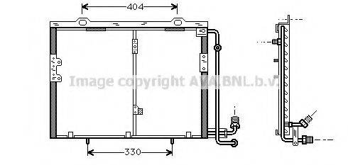 AVA QUALITY COOLING MS5207 Конденсатор, кондиціонер