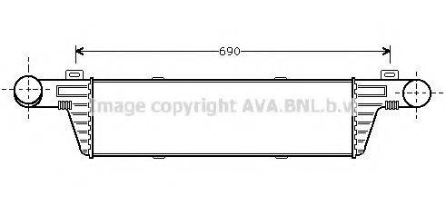 AVA QUALITY COOLING MSA4224 Інтеркулер