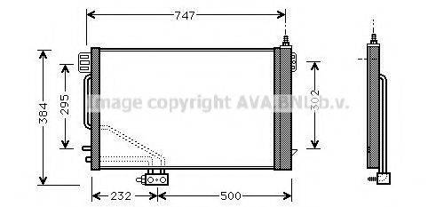 AVA QUALITY COOLING MSA5200D Конденсатор, кондиціонер