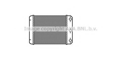 AVA QUALITY COOLING MSA6107 Теплообмінник, опалення салону