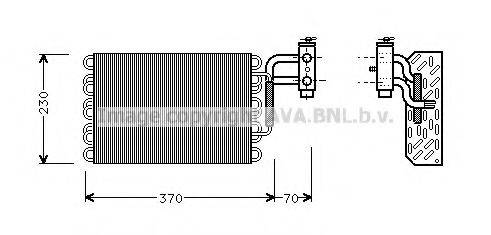 AVA QUALITY COOLING MSV002 Випарник, кондиціонер