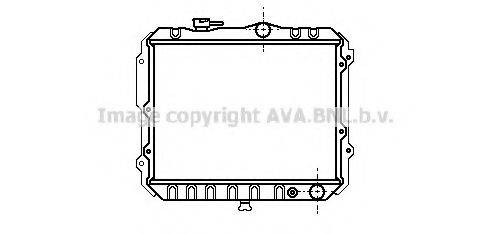 AVA QUALITY COOLING MT2033 Радіатор, охолодження двигуна