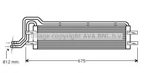 AVA QUALITY COOLING MT3102 масляний радіатор, моторне масло