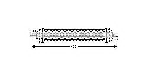 AVA QUALITY COOLING OL4392 Інтеркулер