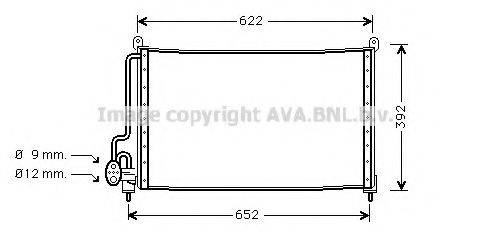 AVA QUALITY COOLING OL5229 Конденсатор, кондиціонер