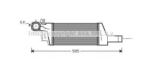 AVA QUALITY COOLING OLA4404 Інтеркулер