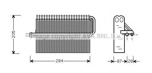 AVA QUALITY COOLING OLV344 Випарник, кондиціонер