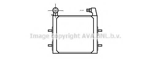 AVA QUALITY COOLING PE3123 Олійний радіатор, автоматична коробка передач