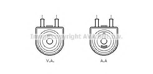 AVA QUALITY COOLING PE3285 масляний радіатор, моторне масло