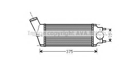 AVA QUALITY COOLING PE4342 Інтеркулер