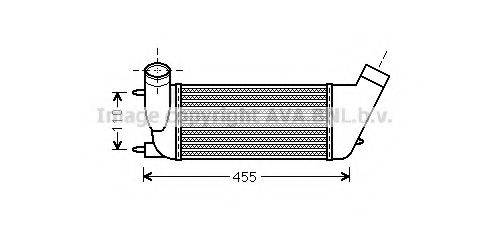 AVA QUALITY COOLING PE4347 Інтеркулер