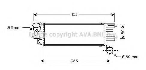 AVA QUALITY COOLING PEA4204 Інтеркулер