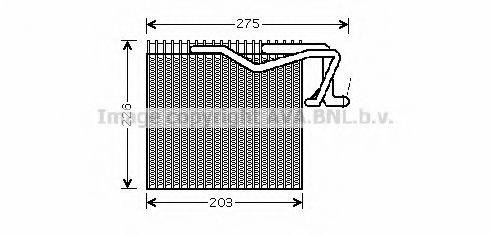 AVA QUALITY COOLING PEV287 Випарник, кондиціонер