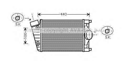 AVA QUALITY COOLING PR4046 Інтеркулер