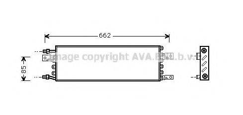 AVA QUALITY COOLING PR5026 Конденсатор, кондиціонер