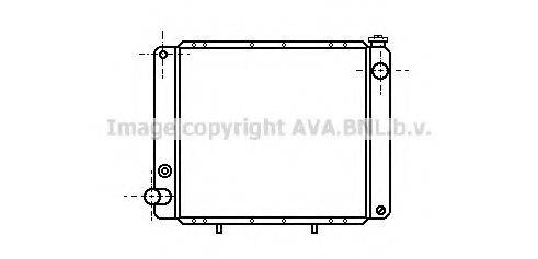 AVA QUALITY COOLING RT2030 Радіатор, охолодження двигуна