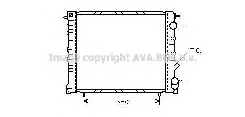 AVA QUALITY COOLING RT2054 Радіатор, охолодження двигуна