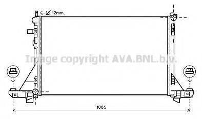 AVA QUALITY COOLING RT2560 Радіатор, охолодження двигуна