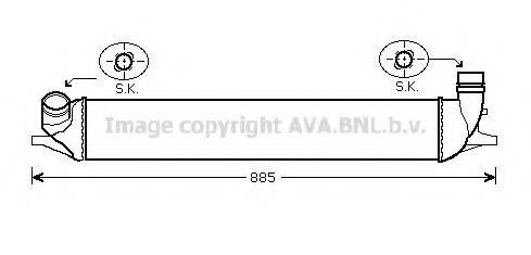 AVA QUALITY COOLING RT4426 Інтеркулер