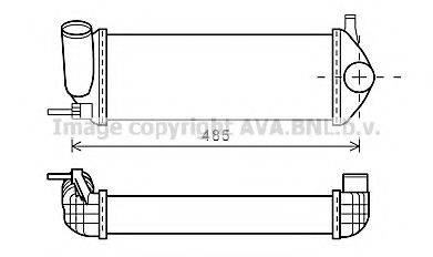 AVA QUALITY COOLING RT4471 Інтеркулер