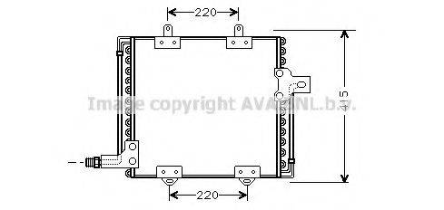 AVA QUALITY COOLING RT5181 Конденсатор, кондиціонер